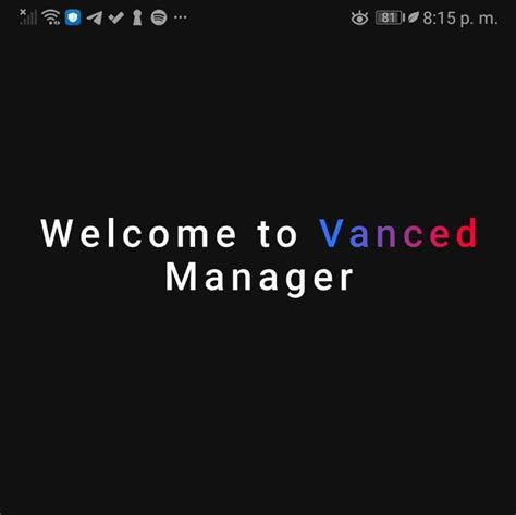 Vanced Manager for Android